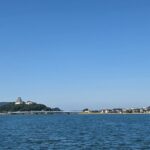 松浦川唐津城